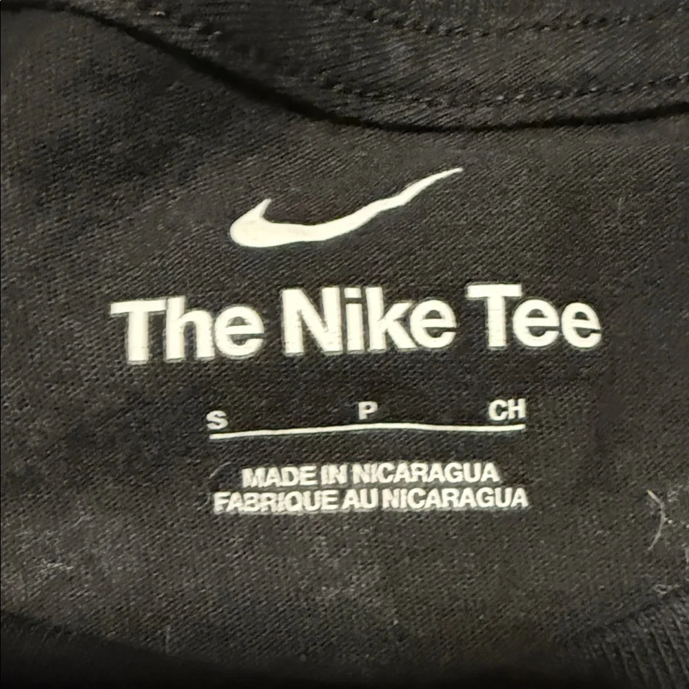 Nike Men’s Black Iowa Graphic Tee with Gold Print #22 Clark Size S